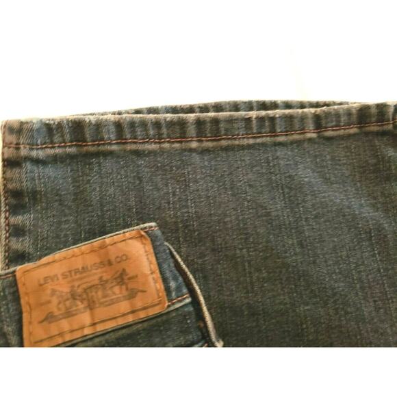 Levis Womens 515 Medium Wash Boot Cut Denim Blue Jeans 12 Short - Picture 7 of 8